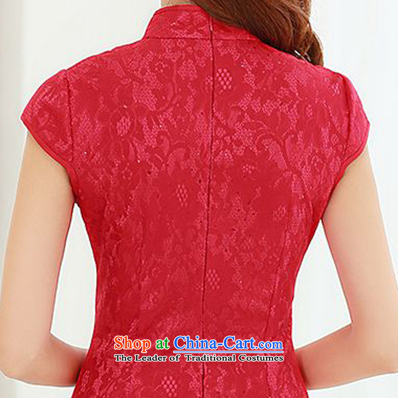 Forest Narcissus Summer 2015 on a new stylish and sophisticated retro-clip collar improved qipao and video thin package Sau San Tong JAYT-5 replacing black cheongsam M forest Narcissus (senlinshuixian) , , , shopping on the Internet