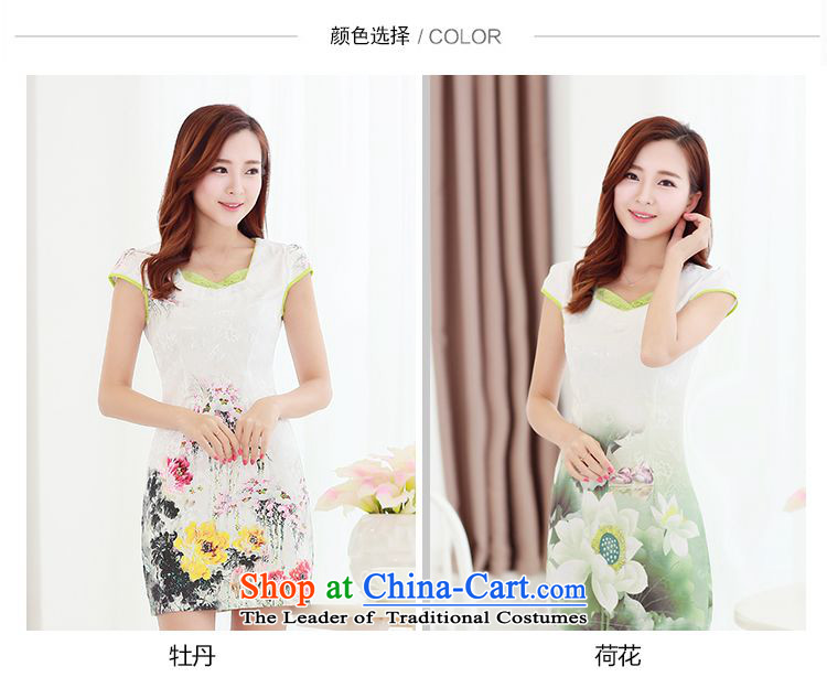 Forest Narcissus Summer 2015 on a new stylish and elegant qipao fresh water lily Mudan improved suit and video thin package Sau San Tong JAYT-2 replacing lotus qipao S picture, prices, brand platters! The elections are supplied in the national character of distribution, so action, buy now enjoy more preferential! As soon as possible.