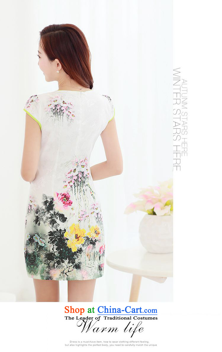 Forest Narcissus Summer 2015 on a new stylish and elegant qipao fresh water lily Mudan improved suit and video thin package Sau San Tong JAYT-2 replacing lotus qipao S picture, prices, brand platters! The elections are supplied in the national character of distribution, so action, buy now enjoy more preferential! As soon as possible.