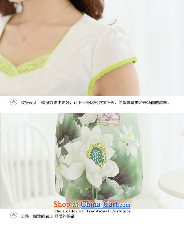 The 2015 summer-jae on new stylish and elegant qipao fresh water lily Mudan improved suit and video thin package Sau San Tong JAYT-2 replacing lotus qipao M picture, prices, brand platters! The elections are supplied in the national character of distribution, so action, buy now enjoy more preferential! As soon as possible.