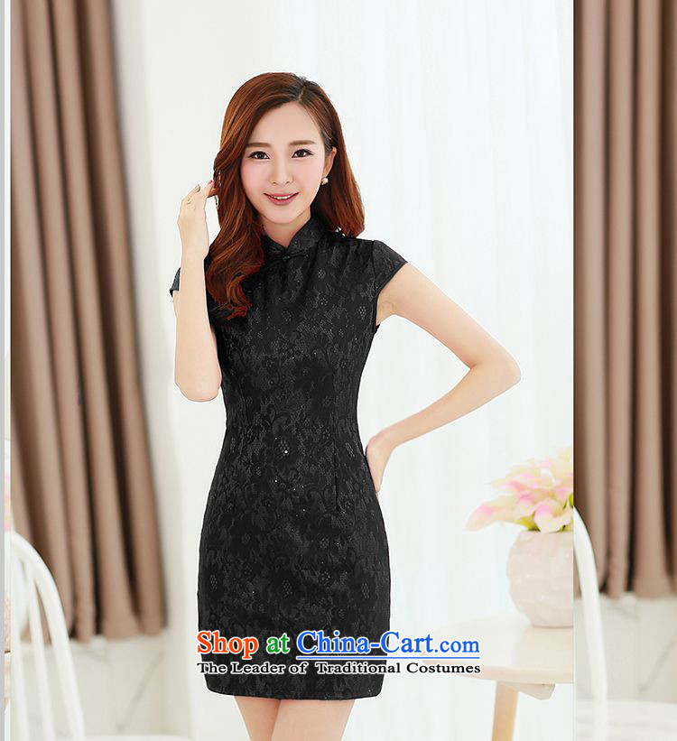 The 2015 summer-jae on new sleek retro-clip collar improved qipao and video thin package Sau San Tong JAYT-5 replacing red qipao XXL picture, prices, brand platters! The elections are supplied in the national character of distribution, so action, buy now enjoy more preferential! As soon as possible.