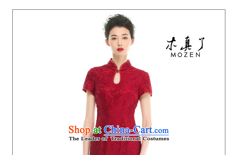 The 2015 summer wood really new dresses with long cheongsam with 43050 mother 04 deep red XXL picture, prices, brand platters! The elections are supplied in the national character of distribution, so action, buy now enjoy more preferential! As soon as possible.
