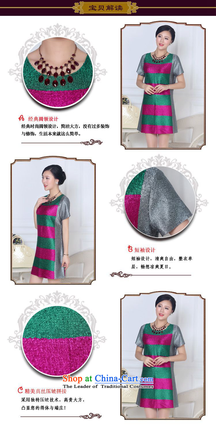 The 2015 summer-jae on the new liberal MOM pack silk folds large dresses XYY-8322 XXXL Blue Photo, prices, brand platters! The elections are supplied in the national character of distribution, so action, buy now enjoy more preferential! As soon as possible.