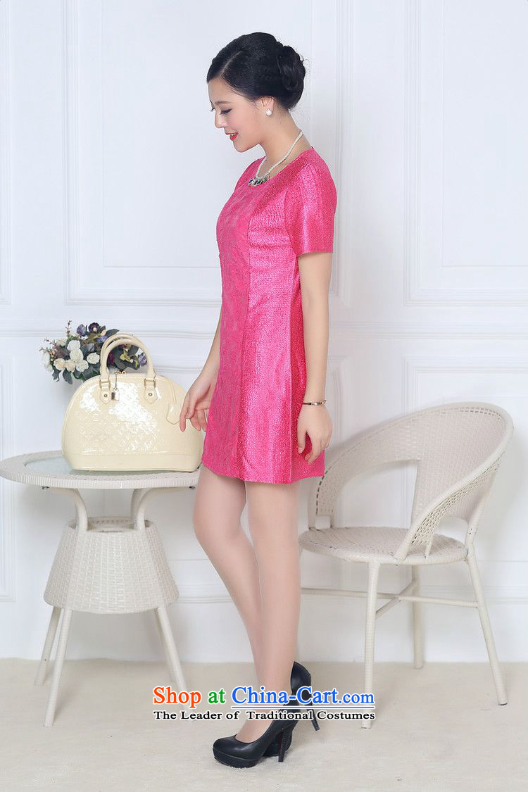 The 2015 summer, Tsz On New Silk creases in older mother in long skirt XYY-8321 pink XL Photo, prices, brand platters! The elections are supplied in the national character of distribution, so action, buy now enjoy more preferential! As soon as possible.