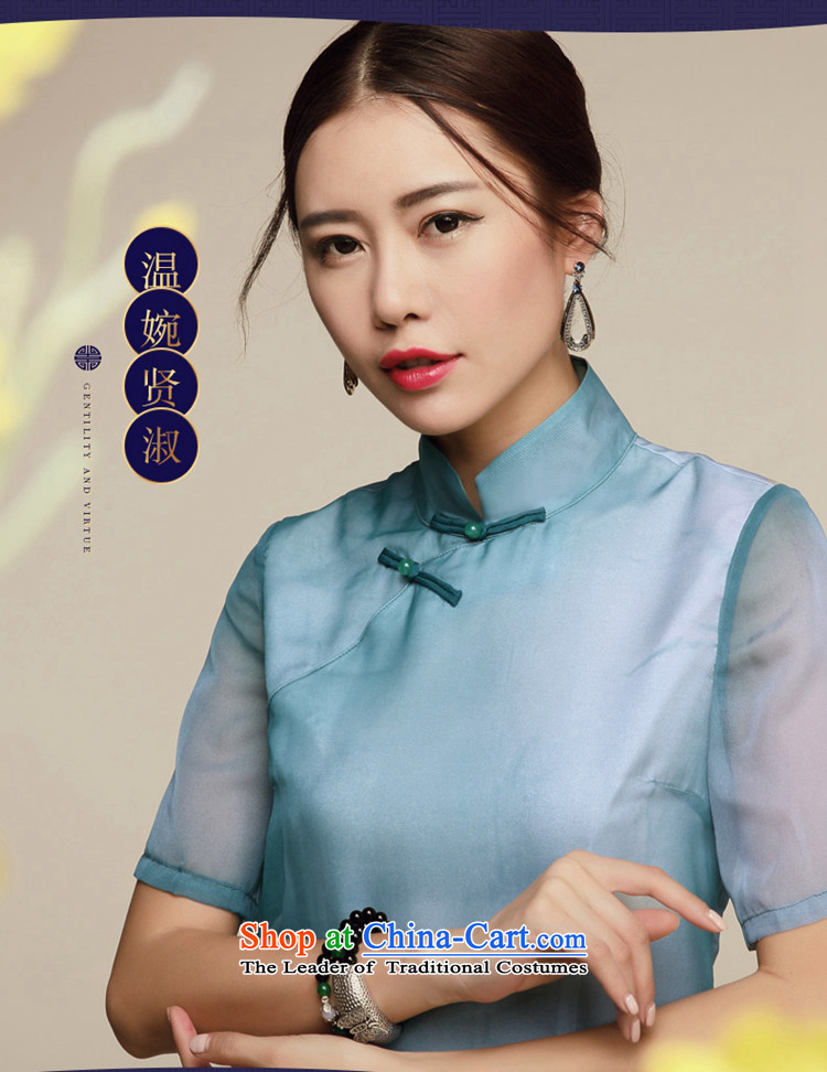 No. of Ramadan 2015 ethnic Tang new summer improved stylish Ms. Sau San cheongsam dress photo color pictures, prices, XL brand platters! The elections are supplied in the national character of distribution, so action, buy now enjoy more preferential! As soon as possible.