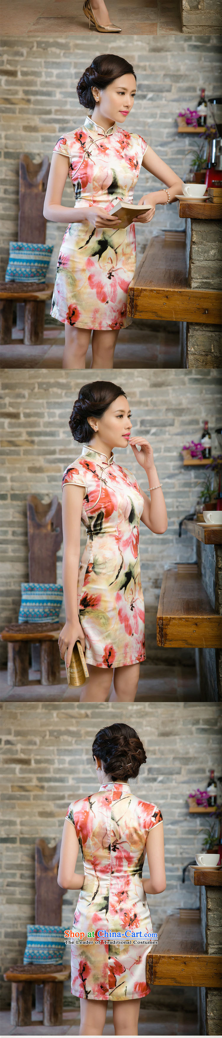 The end of the exclusive improved light silk retro herbs extract video thin cheongsam dress Sau San JT5080 White XL Photo, prices, brand platters! The elections are supplied in the national character of distribution, so action, buy now enjoy more preferential! As soon as possible.