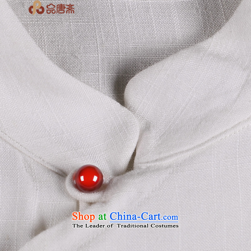 No. of Ramadan Chinese improved Tang Tang replacing blouses cotton linen ethnic l Han-retro qipao shirt pre-sale on 30 White XL, Tang Ramadan , , , No. shopping on the Internet