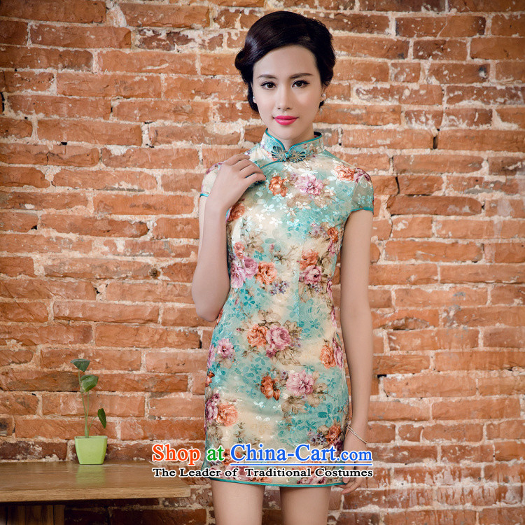 The end of the light gray velour poster printing Korean manual tray clip improved cheongsam dress JT5082 RED L picture, prices, brand platters! The elections are supplied in the national character of distribution, so action, buy now enjoy more preferential! As soon as possible.
