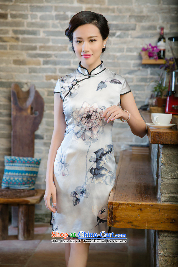 The end of the shallow retro herbs extract heavyweight silk dresses in spring and summer qipao JT5081 RED XL Photo, prices, brand platters! The elections are supplied in the national character of distribution, so action, buy now enjoy more preferential! As soon as possible.