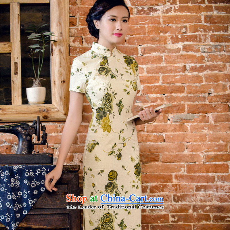At the end of light skirt cheongsam dress suit China wind woman when JT2063 2015 Street night light at the end of L, , , , shopping on the Internet