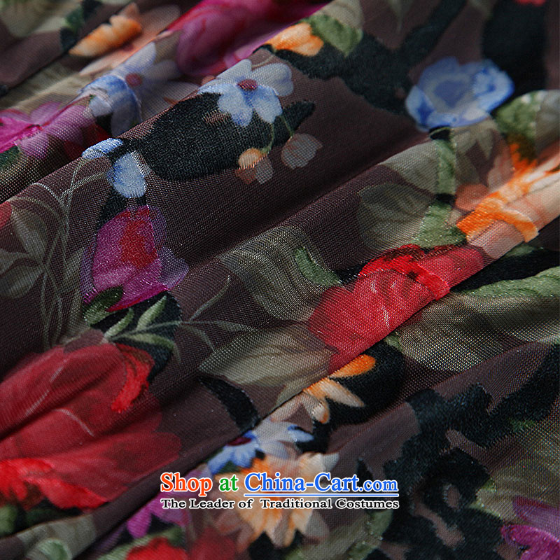 Sisi Xinyu summer lace qipao 2015 New Stylish retro elegant qipao improved skirt X4047 RED M Sisi Heart (sisixinyu) , , , shopping on the Internet