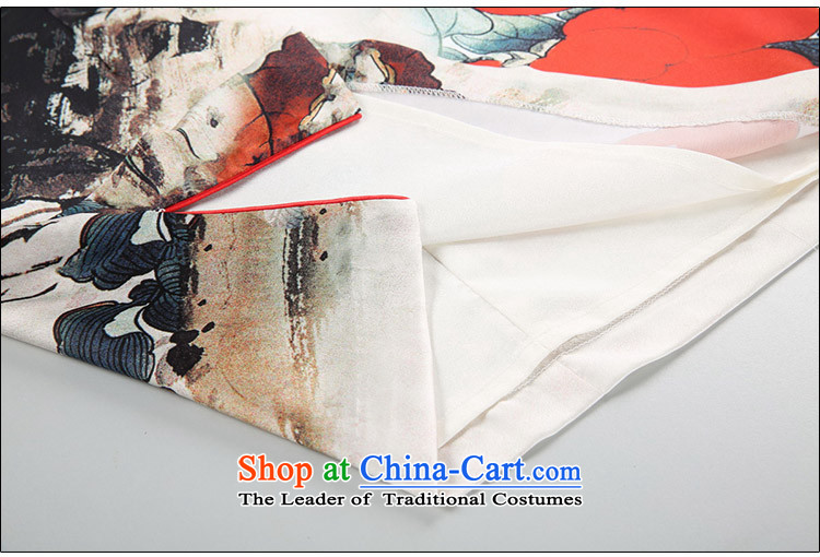 Summer in Europe new caynova2015 antique paintings of ethnic stamp color pictures of Sau San cheongsam dress S picture, prices, brand platters! The elections are supplied in the national character of distribution, so action, buy now enjoy more preferential! As soon as possible.