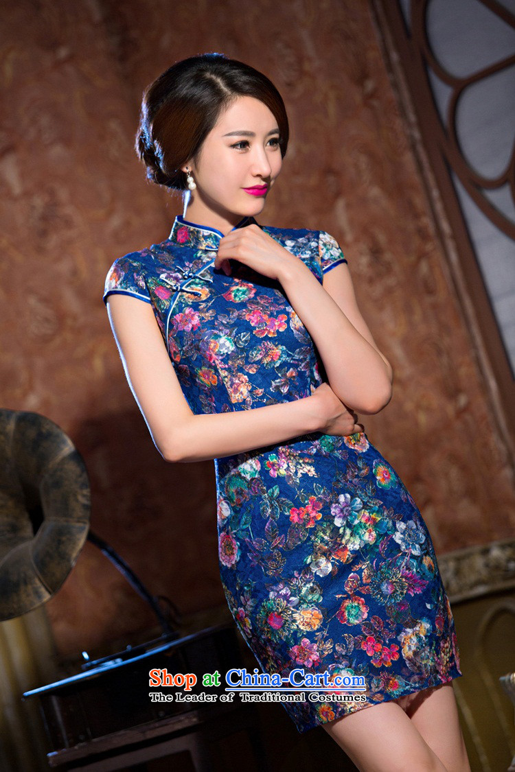 In the former Yugoslavia understand each of Li summer new lace temperament qipao short period of Sau San of daily cheongsam dress QLZ15Q6070 female dream-by- M images, prices, brand platters! The elections are supplied in the national character of distribution, so action, buy now enjoy more preferential! As soon as possible.
