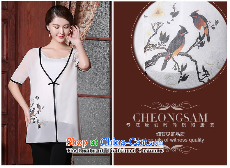[Sau Kwun Tong] However of 2015 Summer new stamp, Tang dynasty thin coat of ethnic blouses White XL Photo, prices, brand platters! The elections are supplied in the national character of distribution, so action, buy now enjoy more preferential! As soon as possible.