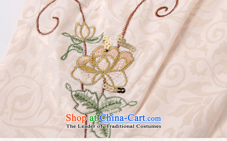 Won Bin Abdullah Esher  2015 Summer stylish improved cheongsam dress 518-1122-55 China White L picture, prices, brand platters! The elections are supplied in the national character of distribution, so action, buy now enjoy more preferential! As soon as possible.