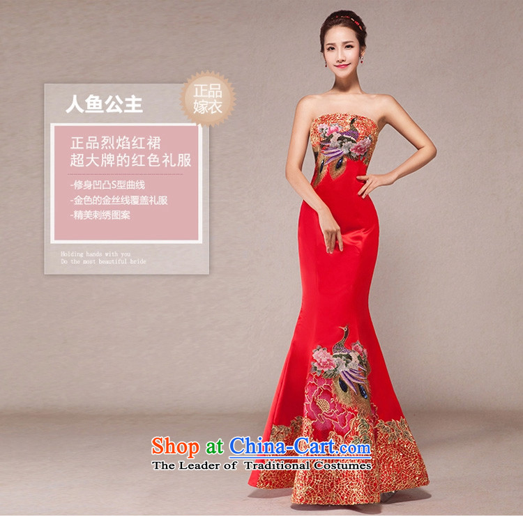 Wedding dress long drink red qipao Sau San Wipe Services Chest Sau San package and wedding banquet dress spring bride red S picture, prices, brand platters! The elections are supplied in the national character of distribution, so action, buy now enjoy more preferential! As soon as possible.