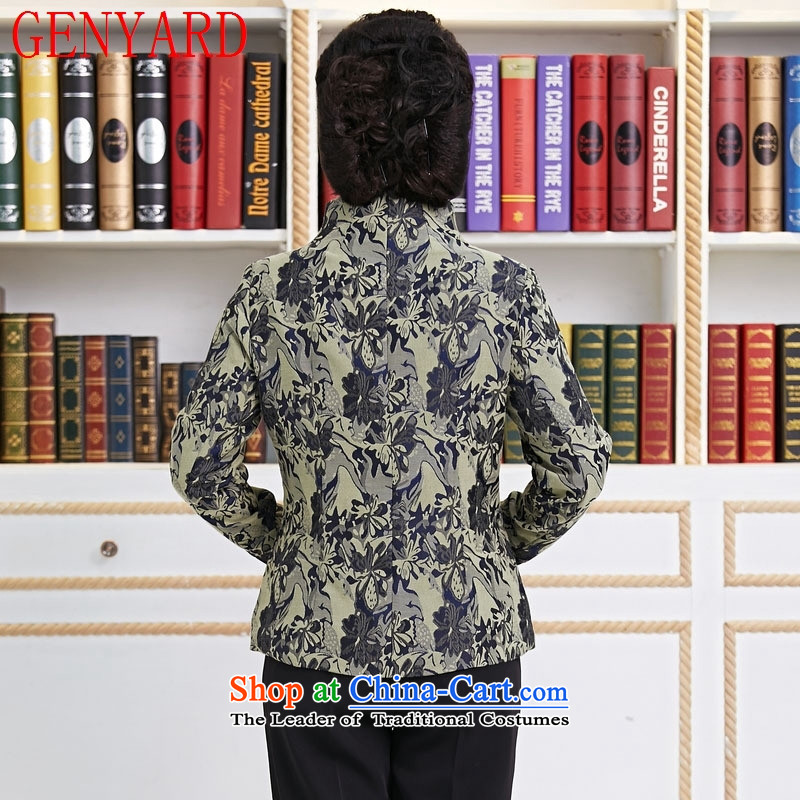 Replace the spring and autumn new GENYARD PRESIDENT OF ETHNIC CHINESE jacket coat with improved Stylish spring and autumn Tang he had lent 1.087 red XXXXL,GENYARD,,, shopping on the Internet