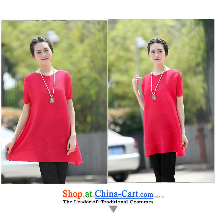 Forest Narcissus Summer 2015 are new code on short-sleeved T-shirt with round collar bat under the liberal T-shirt shirt XYY-87085 large red are code picture, prices, brand platters! The elections are supplied in the national character of distribution, so action, buy now enjoy more preferential! As soon as possible.