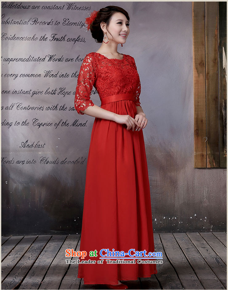 Millennium bride 2015 Spring/Summer new improved Stylish retro lace qipao gown toasting champagne marriages in sleeve length of Q353 S picture, prices, brand platters! The elections are supplied in the national character of distribution, so action, buy now enjoy more preferential! As soon as possible.