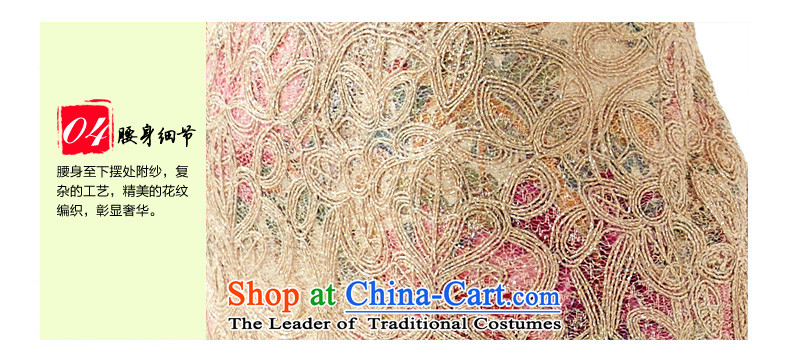 Wooden spring and summer of 2015 really new women's high-end qipao gown of gold embroidery on hand embroidery Silk Cheongsam 43060 Chip 13 Light yellow L picture, prices, brand platters! The elections are supplied in the national character of distribution, so action, buy now enjoy more preferential! As soon as possible.