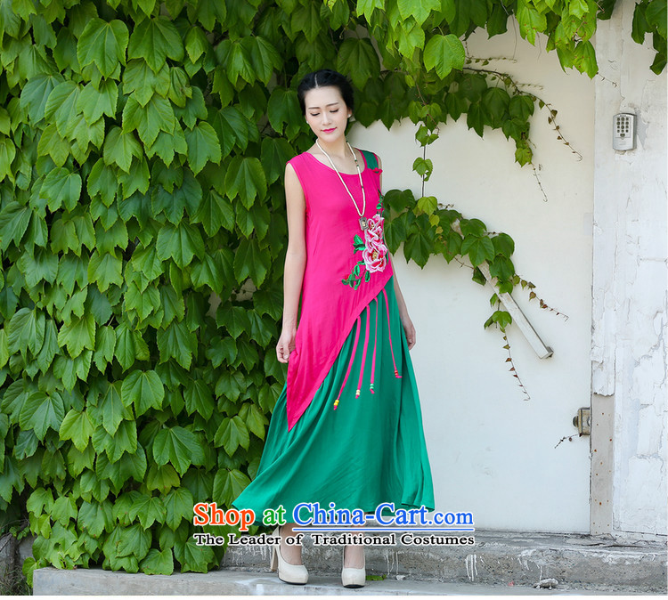 Elizabeth, 2015. The elderly female Tang dynasty skirts summer new moms with large ethnic relaxd dress with a straight skirt C1130 RED XXXL picture, prices, brand platters! The elections are supplied in the national character of distribution, so action, buy now enjoy more preferential! As soon as possible.