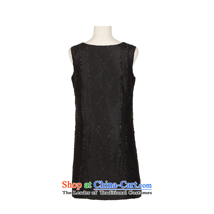 2015 Summer forest narcissus New Silk Dresses retro creases in older mother who wear skirts no decoration sleeved vest skirt Black XL pictures, XYY-1011 price, brand platters! The elections are supplied in the national character of distribution, so action, buy now enjoy more preferential! As soon as possible.
