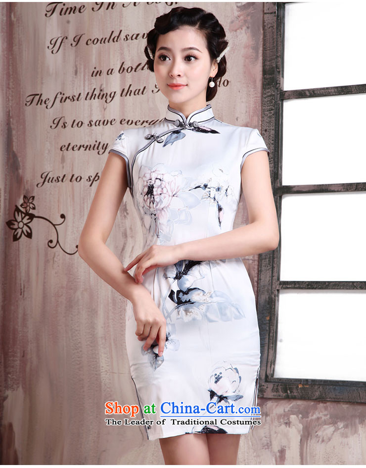 Millennium bride 2015 Summer new retro Sau San cheongsam dress in spring and autumn day-Ms. Aura improved cheongsam dress skirt X2066 Meng Lan - Daisy detained XXL picture, prices, brand platters! The elections are supplied in the national character of distribution, so action, buy now enjoy more preferential! As soon as possible.
