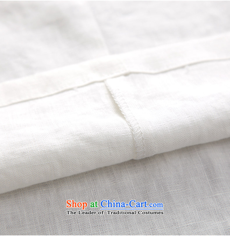Ink cotton linen dresses improved Tang dynasty of ethnic Chinese Han-long hand painted art tea Linen White XXL pictures, Cheongsams price, brand platters! The elections are supplied in the national character of distribution, so action, buy now enjoy more preferential! As soon as possible.
