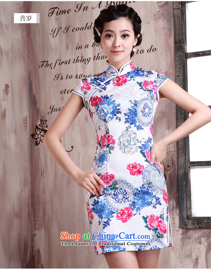 Millennium bride in spring and summer 2015 qipao gown trendy new improved retro-to-day short of qipao skirt Sau San female dresses X2025 wooden weaving XL Photo, prices, brand platters! The elections are supplied in the national character of distribution, so action, buy now enjoy more preferential! As soon as possible.