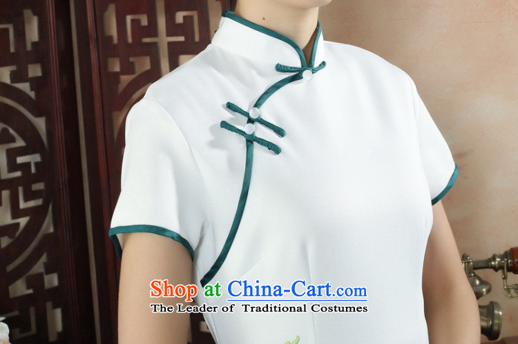 Find Sophie summer, ethnic dress cheongsam dress stylish improved Chinese collar hand-painted retro long cheongsam dress figure color L picture, prices, brand platters! The elections are supplied in the national character of distribution, so action, buy now enjoy more preferential! As soon as possible.