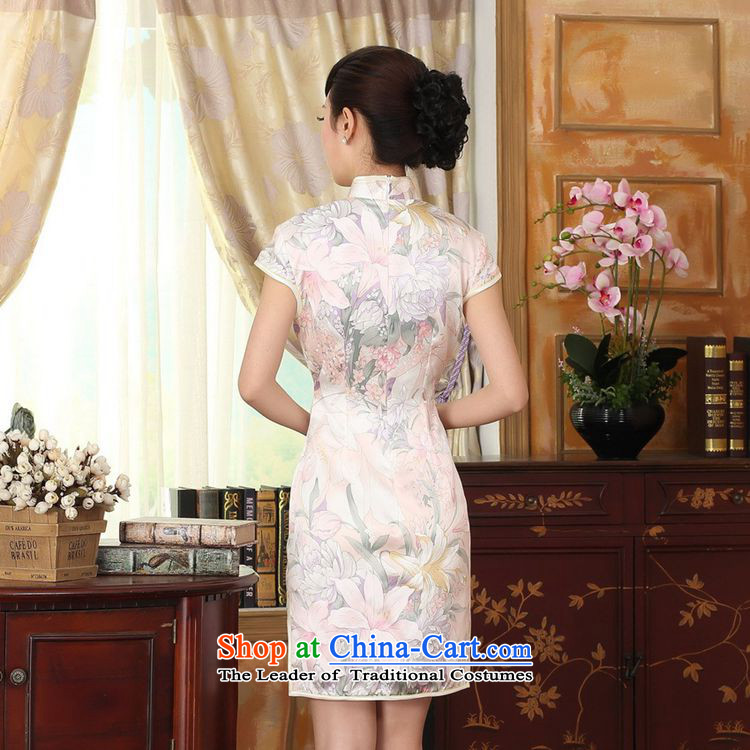 In accordance with the new l love women of ethnic Chinese Tang MOUNTING ANGLED improved pressed to suit short of Sau San Tong replacing cheongsam dress LGD/Z0014# figure XL Photo, prices, brand platters! The elections are supplied in the national character of distribution, so action, buy now enjoy more preferential! As soon as possible.