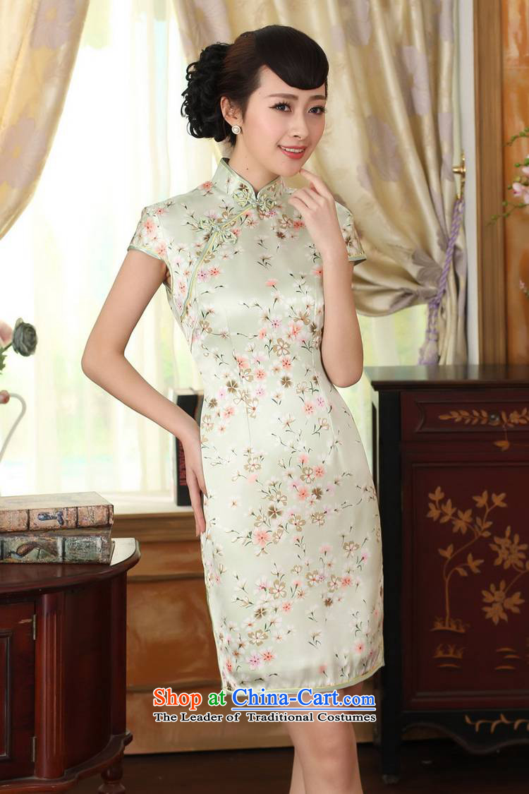 In accordance with the love in a trendy new for women of nostalgia for the improvement of the skirt Classic tray clip short of Sau San Tong replacing cheongsam dress LGD/Z0009# figure M picture, prices, brand platters! The elections are supplied in the national character of distribution, so action, buy now enjoy more preferential! As soon as possible.