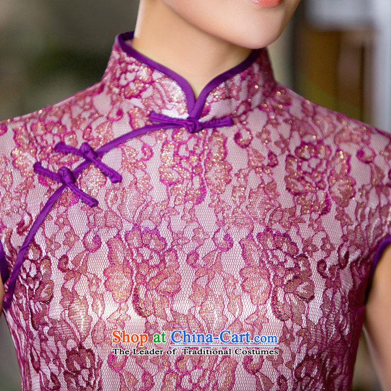 The cross-SA-hyung Yue population by 2015 Summer lace qipao and sexy dresses retro improved daily qipao gown QD 227 L, skirts the cross-sa , , , shopping on the Internet