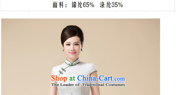 The new summer Stylish retro fitted cheongsam look like teenage Sau San Tong replacing niba improved dresses HZMWL1813 Gray L picture, prices, brand platters! The elections are supplied in the national character of distribution, so action, buy now enjoy more preferential! As soon as possible.