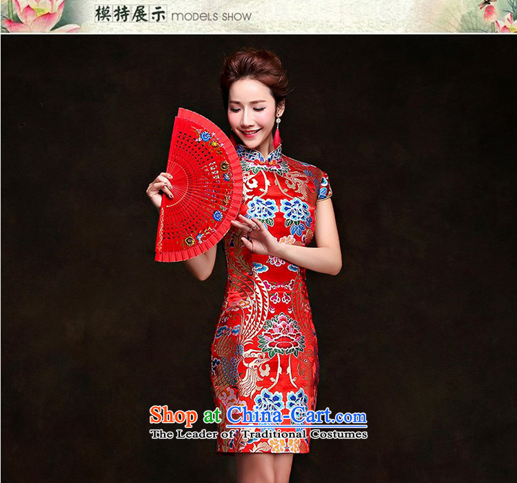The first white into about marriage qipao chinese women retro wedding dress bride dress 2015 new drink service of the spring and summer red tailored customer service contact pictures, prices, brand platters! The elections are supplied in the national character of distribution, so action, buy now enjoy more preferential! As soon as possible.