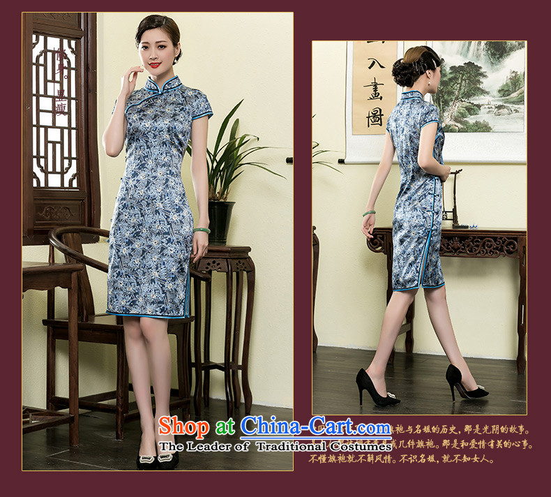 The Seal of 2015 heavyweight Silk Cheongsam shortage of day-to-day stamp improved elegance Ms. saika dresses picture color L photo, prices, brand platters! The elections are supplied in the national character of distribution, so action, buy now enjoy more preferential! As soon as possible.