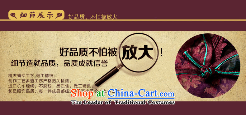 The Seal of 2015 Summer retro silk yarn cheongsam elegant cloud of incense Shanghai Daily Ms. improved dresses picture color pictures, prices, XL brand platters! The elections are supplied in the national character of distribution, so action, buy now enjoy more preferential! As soon as possible.