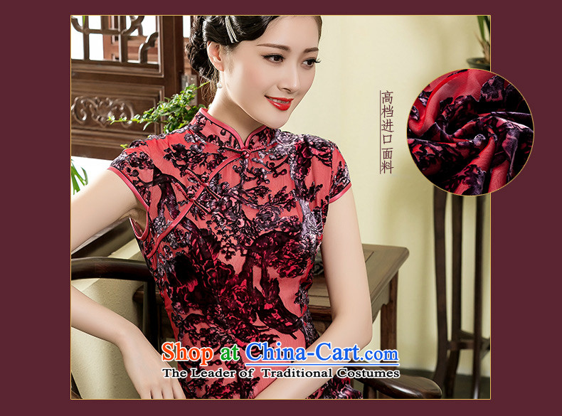 The seal of the Summer 2015 New Silk burned lint-free short of Qipao daily improved banquet cheongsam dress photo color pictures, prices, XL brand platters! The elections are supplied in the national character of distribution, so action, buy now enjoy more preferential! As soon as possible.