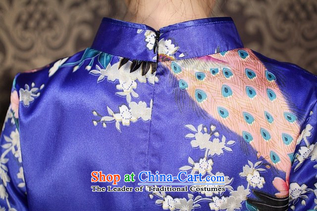 Mrs Ingrid Yeung as Overgrown Tomb stylish emulation silk pink shirt cheongsam qipao peacock improved skirt at not Foutune of love toner M picture, prices, brand platters! The elections are supplied in the national character of distribution, so action, buy now enjoy more preferential! As soon as possible.