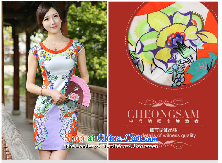 [Sau Kwun Tong] cloud dance improved cheongsam dress 2015 Summer new retro ethnic women s suits pictures, prices, brand platters! The elections are supplied in the national character of distribution, so action, buy now enjoy more preferential! As soon as possible.