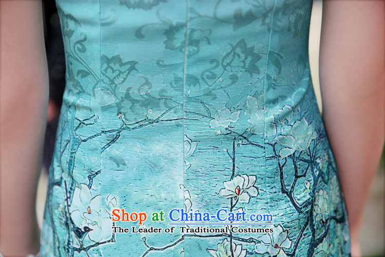 At the 2015 Summer Valley, the new national wind Tang dynasty temperament retro collar Sau San cheongsam dress YY8892 RED S picture, prices, brand platters! The elections are supplied in the national character of distribution, so action, buy now enjoy more preferential! As soon as possible.
