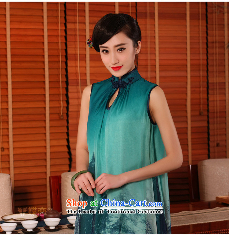 Butterfly Lovers Tsing shirt 2015 Summer new improved stylish relaxd loins length, Retro cheongsam dress shirt L pictures, Cheong Wa price, brand platters! The elections are supplied in the national character of distribution, so action, buy now enjoy more preferential! As soon as possible.