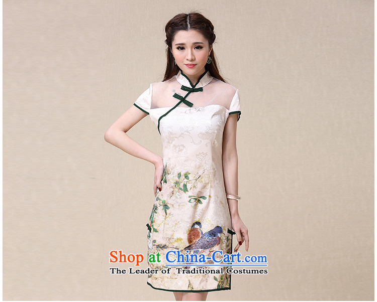Jia Mei flower  spring and summer 2015 new ethnic Sau San elegant dresses cheongsam dress 8952# map color M brand, prices, picture platters! The elections are supplied in the national character of distribution, so action, buy now enjoy more preferential! As soon as possible.