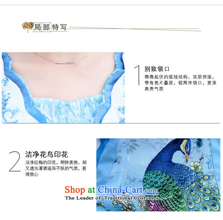 Rain saga $2015 petals female new peacock qipao gown daily Chinese improvements retro style qipao) Mr Ronald short skirt pink M picture, prices, brand platters! The elections are supplied in the national character of distribution, so action, buy now enjoy more preferential! As soon as possible.