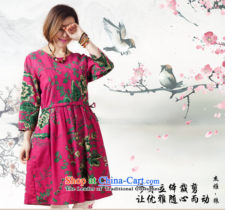 New JIEYA-WOLF, Tang dynasty women 7 cuff spring and summer fall in cotton linen skirt Fashion in Ms. long skirt, hit the mine will see red detail form a picture, prices, brand platters! The elections are supplied in the national character of distribution, so action, buy now enjoy more preferential! As soon as possible.