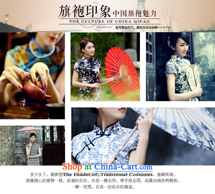 Taylor Martin 2015 summer short of qipao and stylish, thin graphics Sau San improved Foutune of short skirts, Retro-day qipao white S picture, prices, brand platters! The elections are supplied in the national character of distribution, so action, buy now enjoy more preferential! As soon as possible.