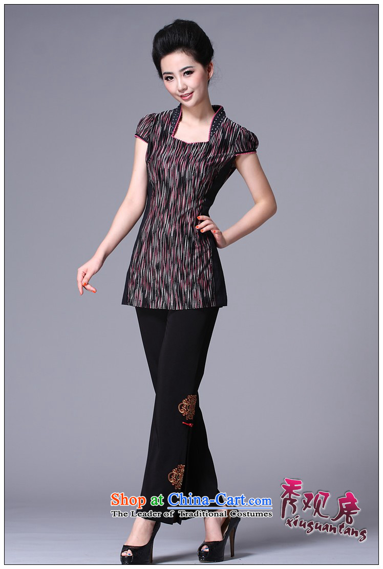 [Sau Kwun Tong] also following edge Tang dynasty qipao Ms. Tang Dynasty Clothes Summer/ethnic Chinese improved S pictures stylish, prices, brand platters! The elections are supplied in the national character of distribution, so action, buy now enjoy more preferential! As soon as possible.