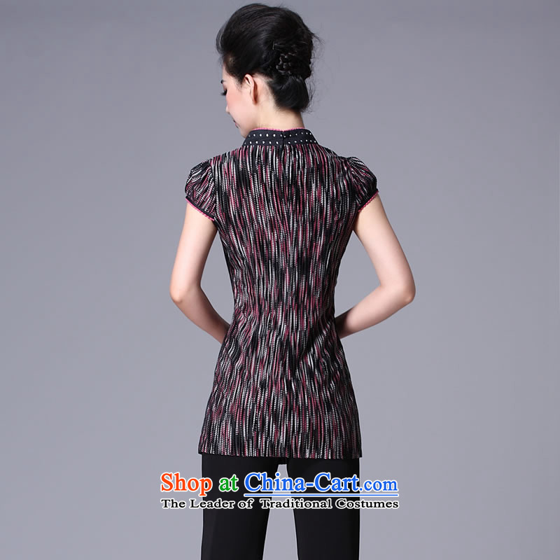 [Sau Kwun Tong] also following edge Tang dynasty qipao Ms. Tang Dynasty Clothes Summer/ethnic Chinese improved S, Soo Fashion Kwun Tong shopping on the Internet has been pressed.