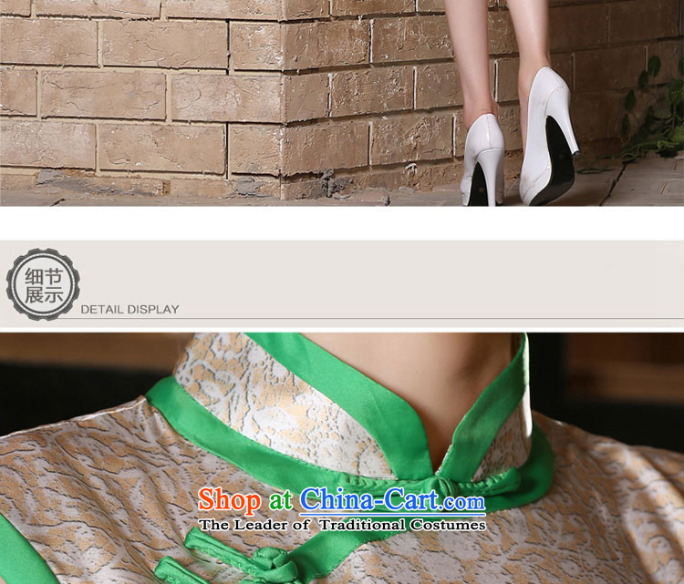 The pro-am daily new improvements by 2015 stylish heavyweight silk cheongsam dress summer short of herbs extract short of upscale 2XL Photo, prices, brand platters! The elections are supplied in the national character of distribution, so action, buy now enjoy more preferential! As soon as possible.