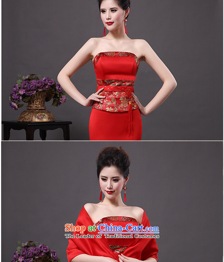 The first white into about 2015 new drink service long red wedding crowsfoot bride cheongsam dress marriage spring, Red M picture, prices, brand platters! The elections are supplied in the national character of distribution, so action, buy now enjoy more preferential! As soon as possible.